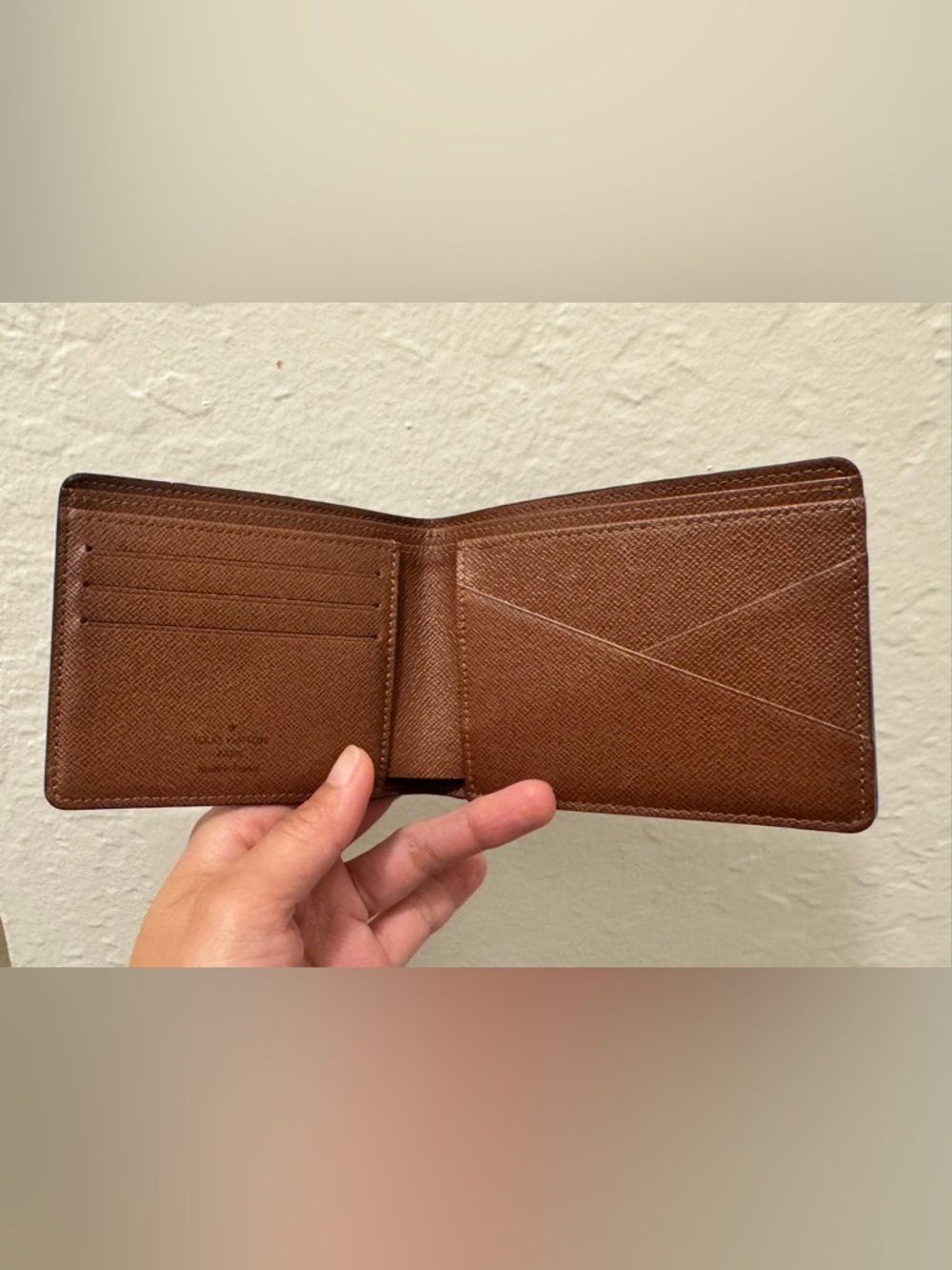Louis Vuitton Monogram Canvas Wallet in Brown and Gold - Picture 4 of 10